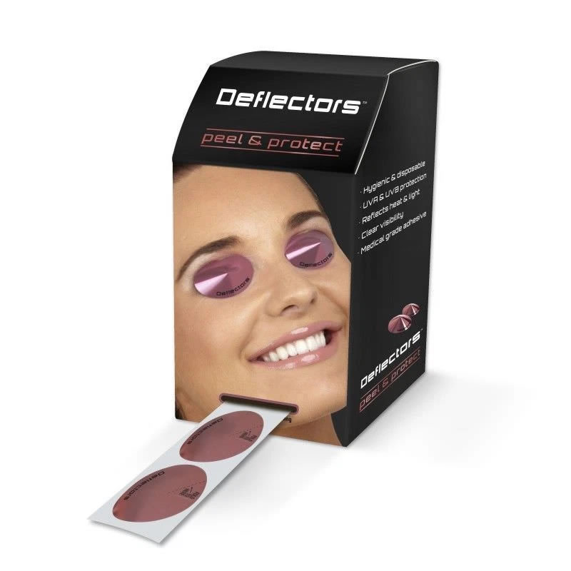 Deflectors Disposable Sunbed Eye Protection