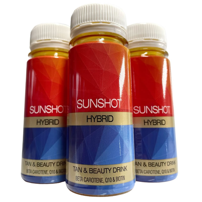Sunshot Hybrid Tanning Accelerator Beauty Drink – 24 x 60ml Shots